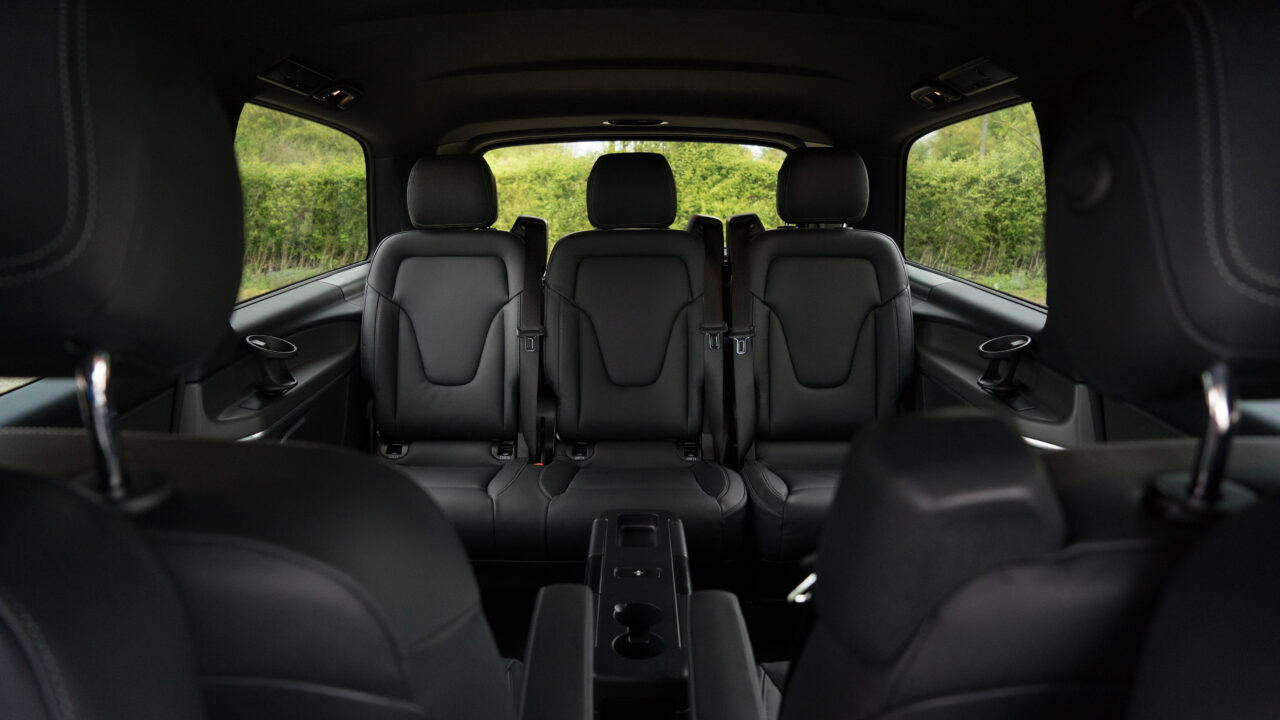 v class chauffeur hire mercedes v class london