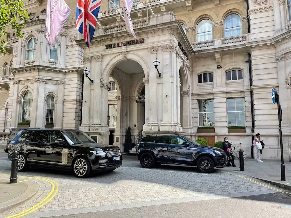 langham london chauffeur service mercedes s class